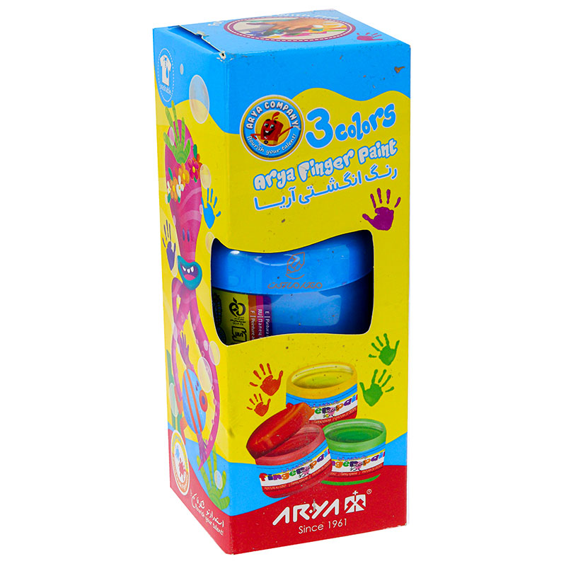 رنگ انگشتی 3 رنگ آریا ARYA (2)