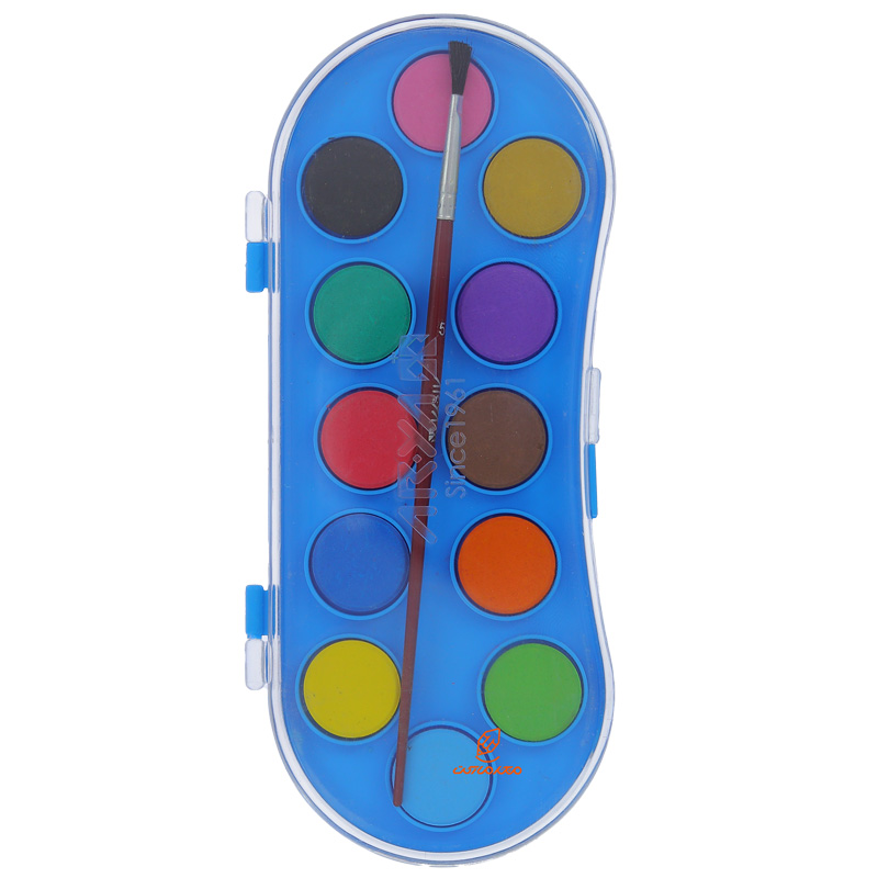 آبرنگ 12 رنگ طرح هشت پا آریا ARYA (3)