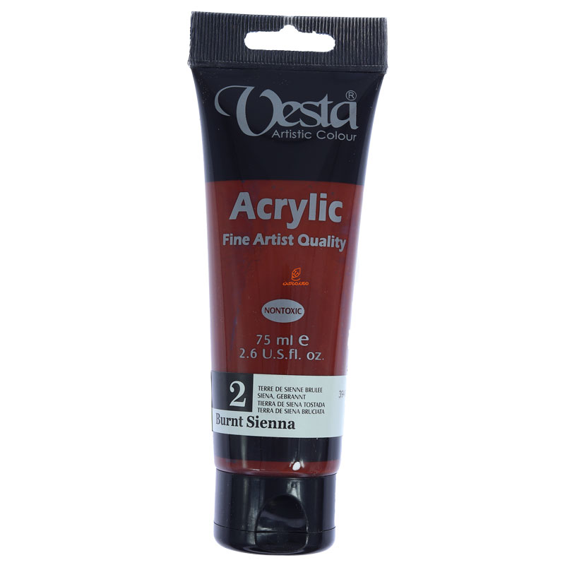 رنگ اکریلیک 75 میل تک رنگ وستا2