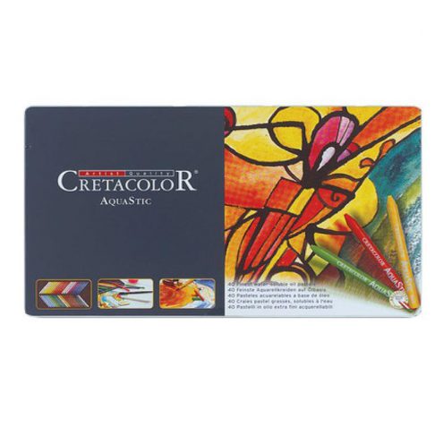 استیک آبرنگی جعبه فلزی کرتا کالر CRETACOLOR