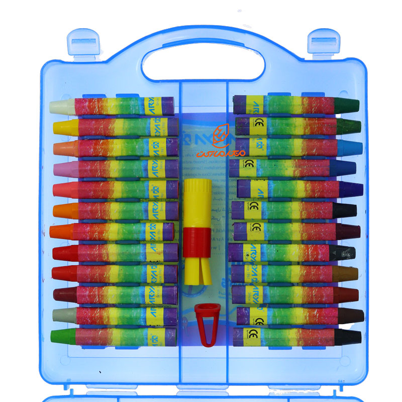 پاستل روغنی 24 رنگ طلقی 2031 آبی آریا (1)