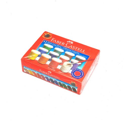 گواش اکلیلی 12 رنگ فابرکاستل FABERCASTELL
