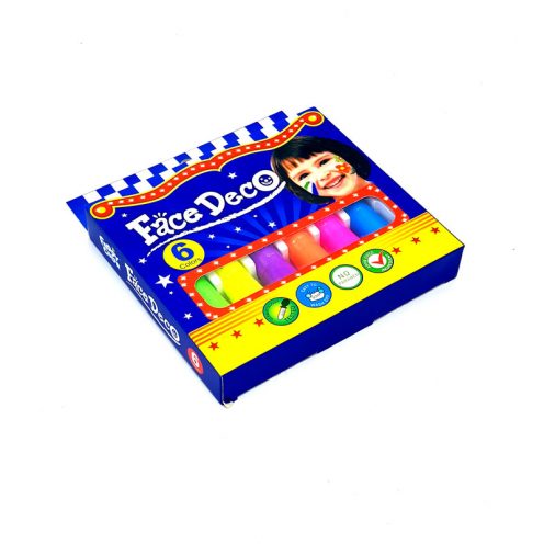 ست گریم 6 رنگ فلئورسنت