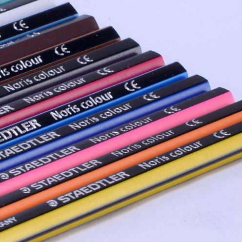 مداد رنگی 24 رنگ مقوایی نوریس استدلر