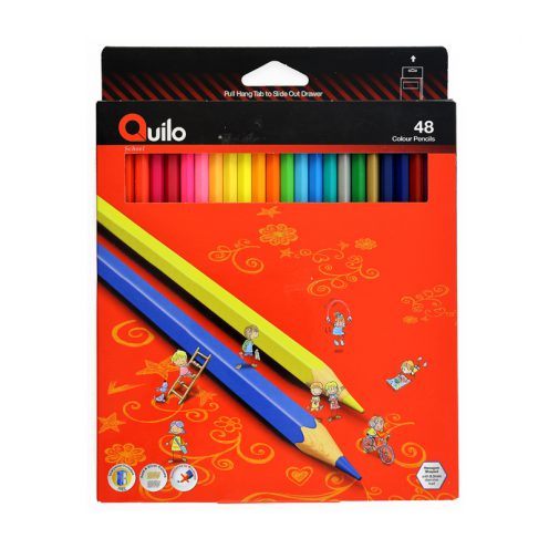 مداد رنگی 48 رنگ جعبه مقوایی کویلو
