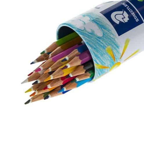 مداد رنگی 24 رنگ استوانه ای استدلر