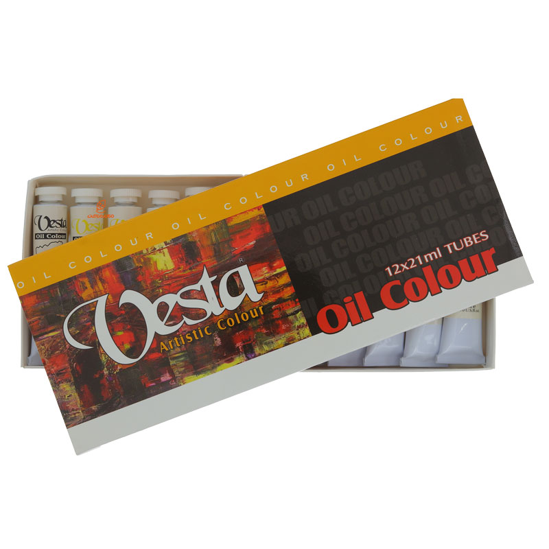 رنگ روغن 12 رنگ 21 میل وستا VESTA (5)