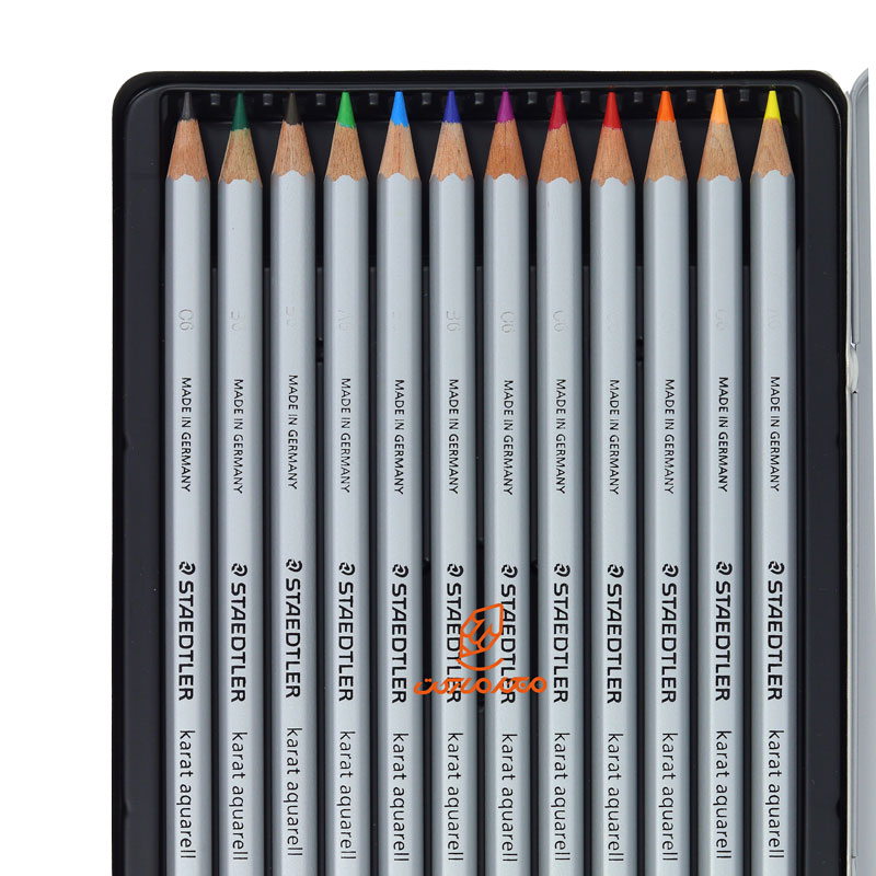 مداد آبرنگی 12 رنگ کارات استدلر (4)
