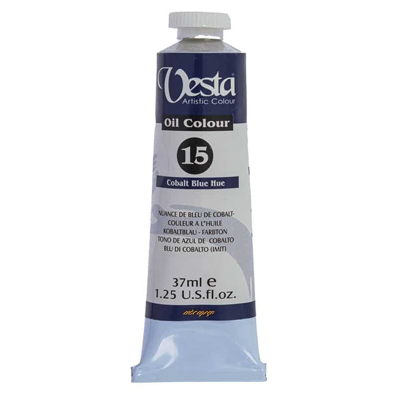 رنگ روغن 37 میل وستا آبی کبالت 15