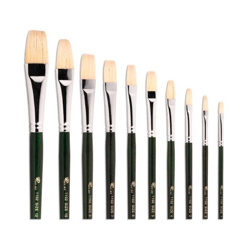 قلمو مو زبر دسته سبز کد 1102 پارس آرت