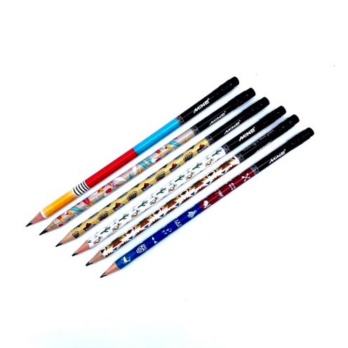 مداد مشکی طرح دار 862 پاکن دار ماین