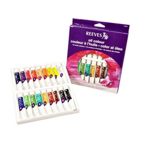 رنگ روغن 18 رنگ ریوز