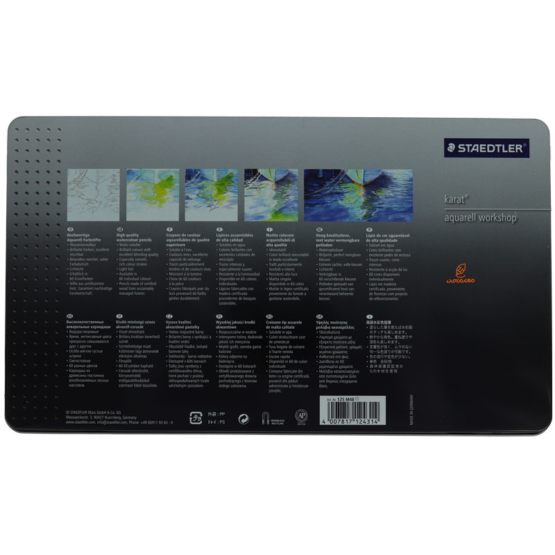 مداد آبرنگی 48 رنگ کارات استدلر (2)