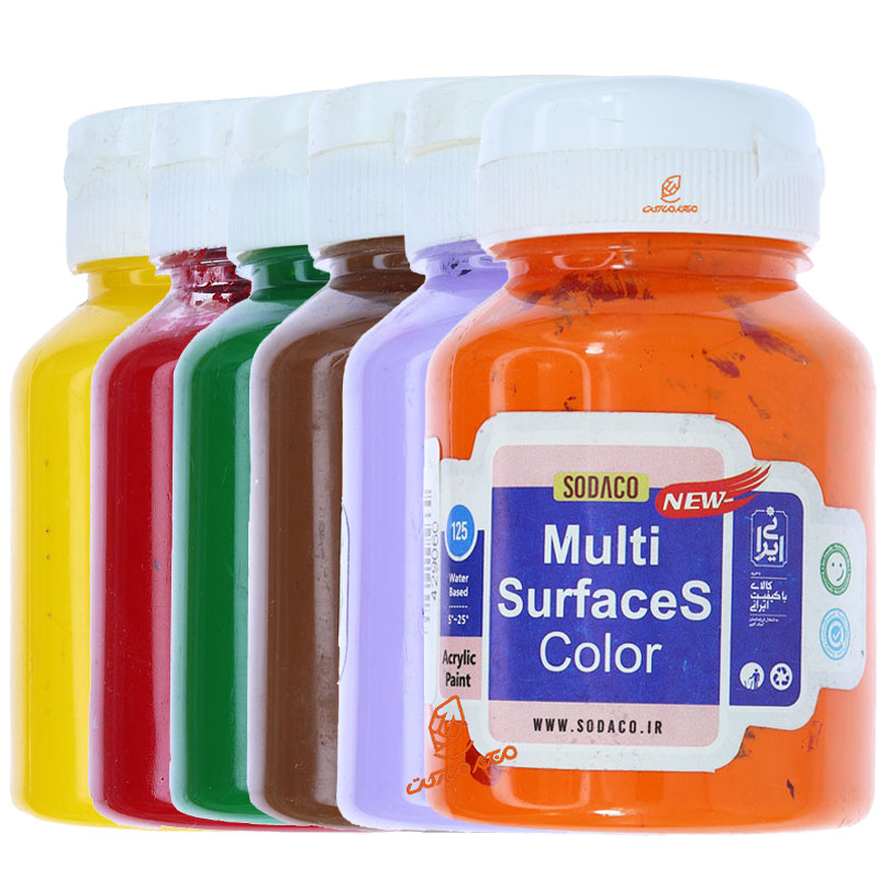 رنگ مولتی سورفیس 125 میل سوداکو SODACO