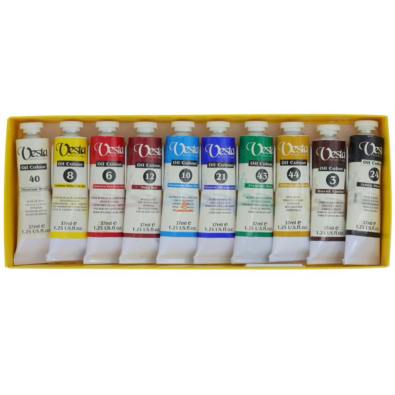 رنگ روغن 10 رنگ 37 میل وستا VESTA (5)