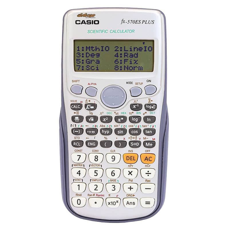 ماشین حساب مهندسی FX-570 ES PLUS طرح کاسیو (5)