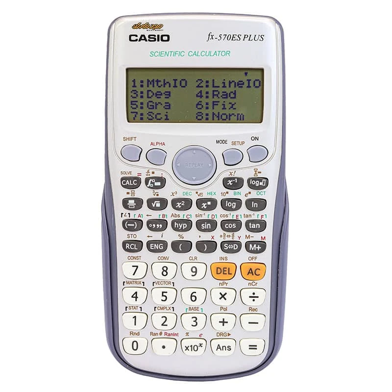 ماشین حساب مهندسی FX-570 ES PLUS طرح کاسیو (5)