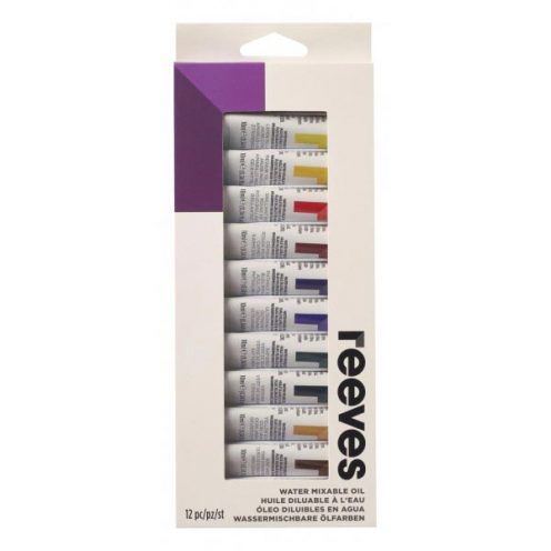 رنگ روغن 12 رنگ ریوز