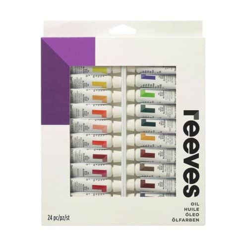 رنگ روغن 24 رنگ ریوز