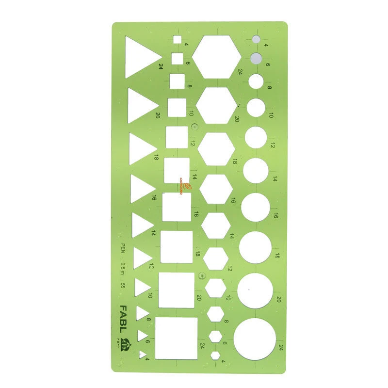 شابلون اشکال هندسی فابل FABL (4)