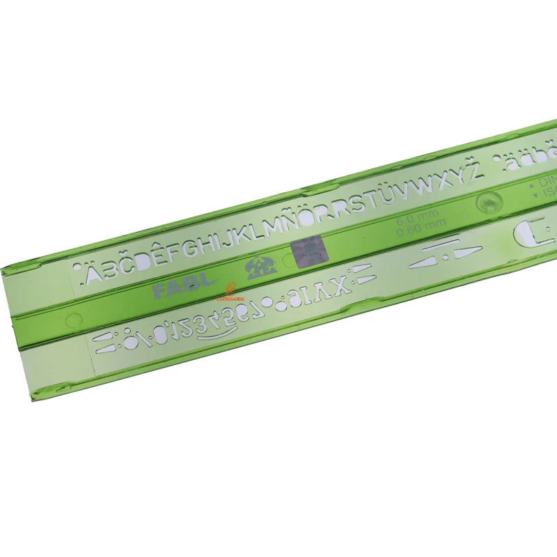 شابلون حروف 0.6 mm لاتین فابل FABL (1)