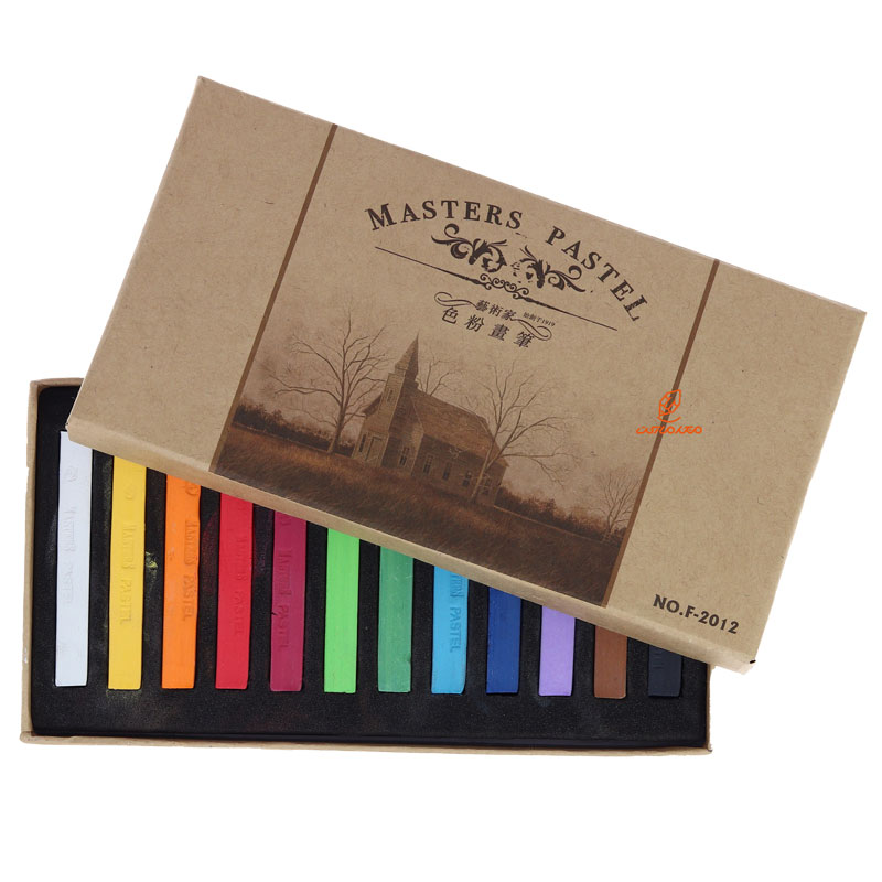 گچ پاستل مستر 12 رنگ ماریس