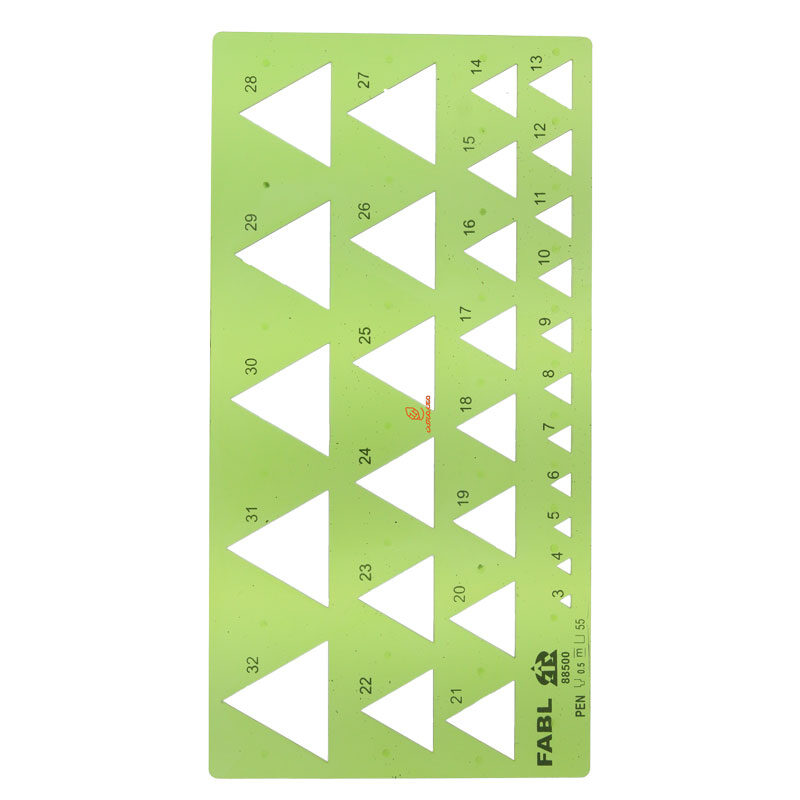 شابلون مثلث فابل FABL