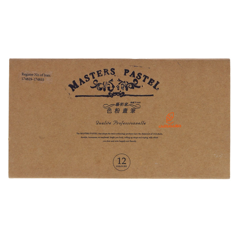 گچ پاستل مستر 12 رنگ ماریس (2)