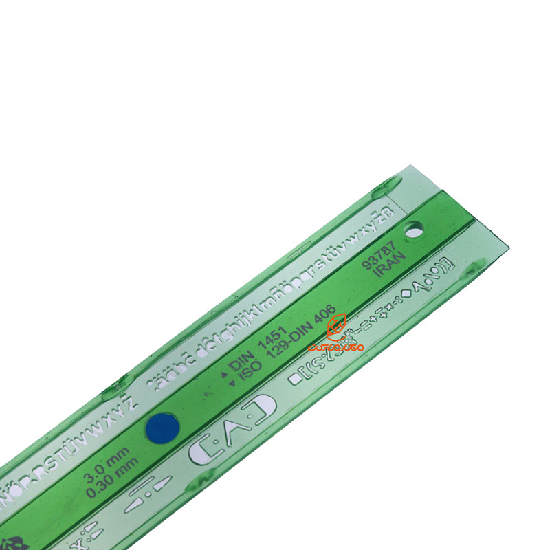 شابلون حروف 0.3 mm لاتین فابل FABL (1)