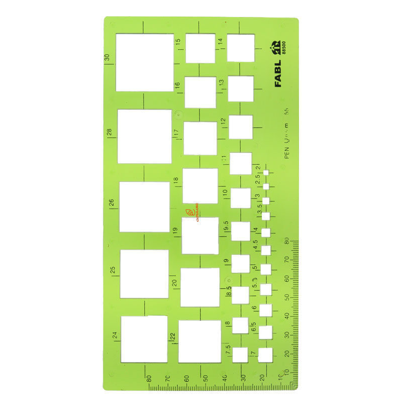 شابلون مربع فابل FABL