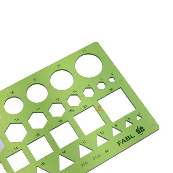 شابلون اشکال هندسی فابل FABL (1)
