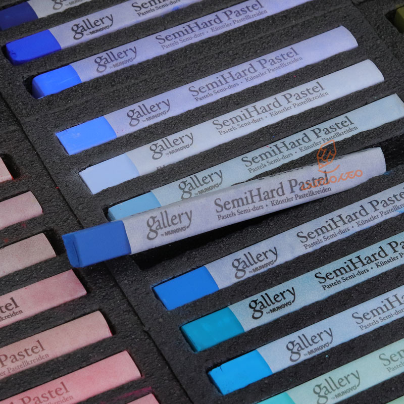 گچ پاستل آرتیست 96 رنگ جعبه چوبی گالری (3)