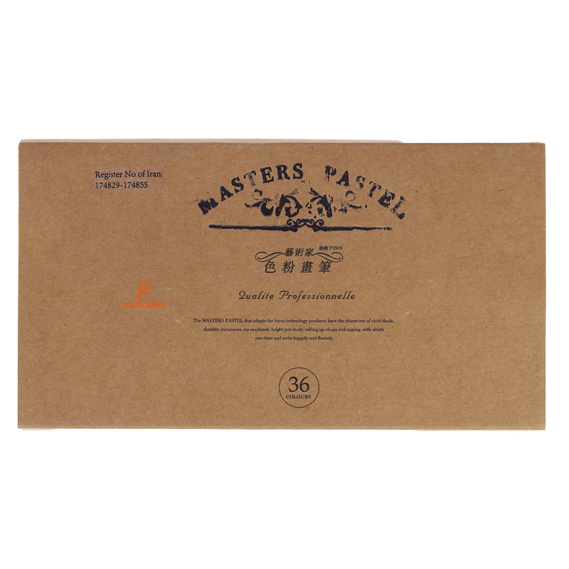 گچ پاستل مستر 36 رنگ ماریس