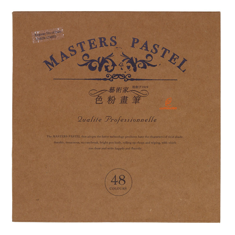 گچ پاستل مستر 48 رنگ ماریس