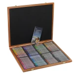 گچ پاستل آرتیست 96 رنگ جعبه چوبی گالری (1)