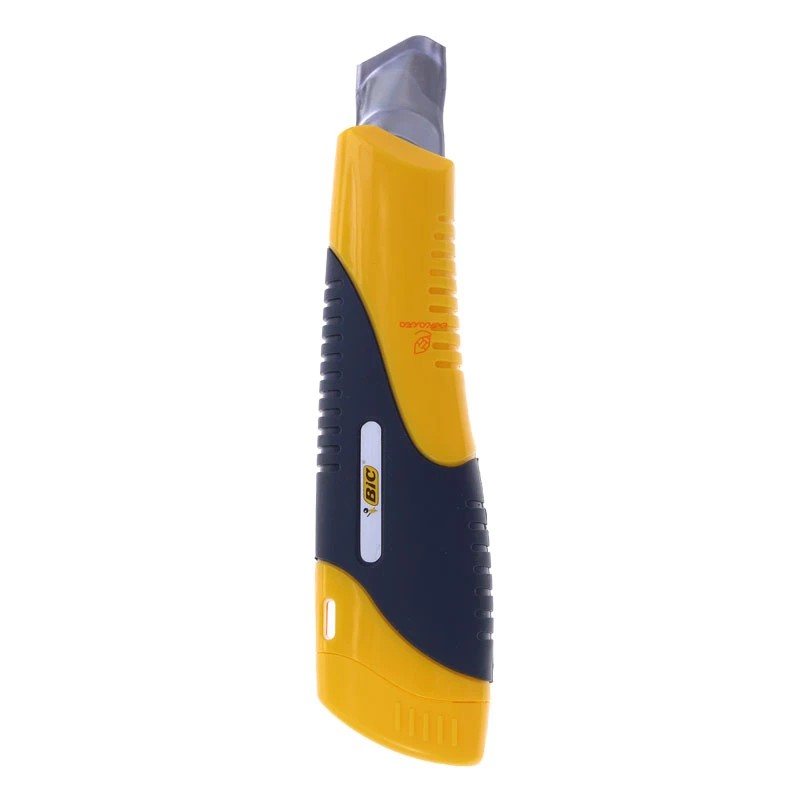 کاتر پلاستیکی بزرگ زرد بیک BIC (3)