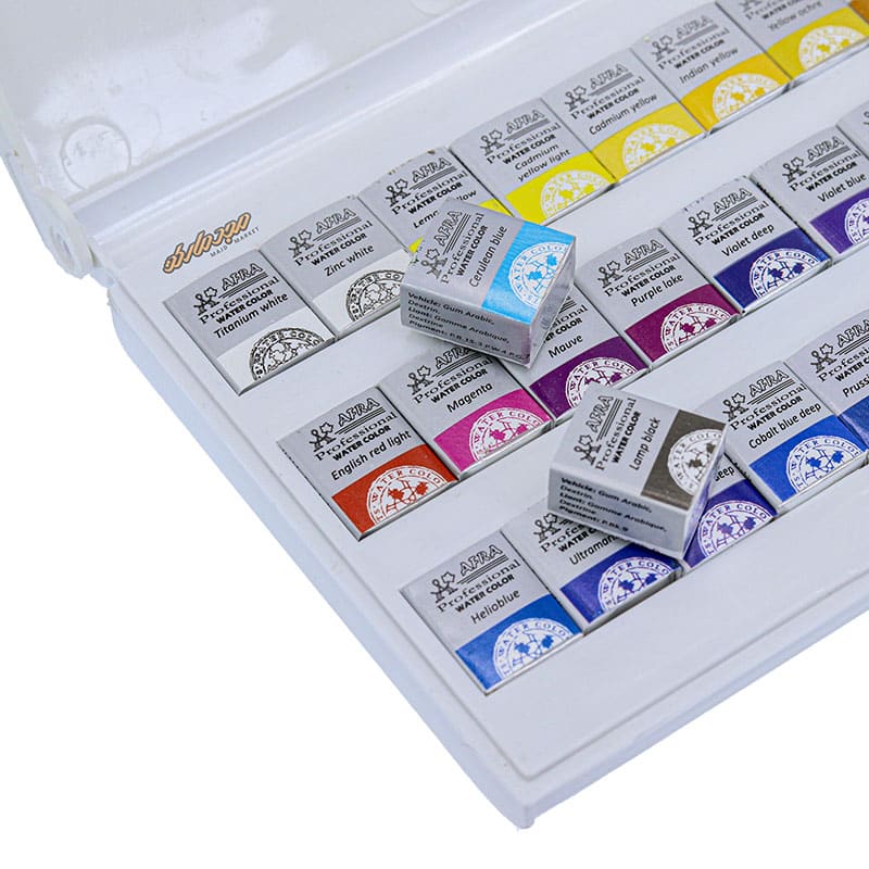 آبرنگ 48 رنگ افرا (4)