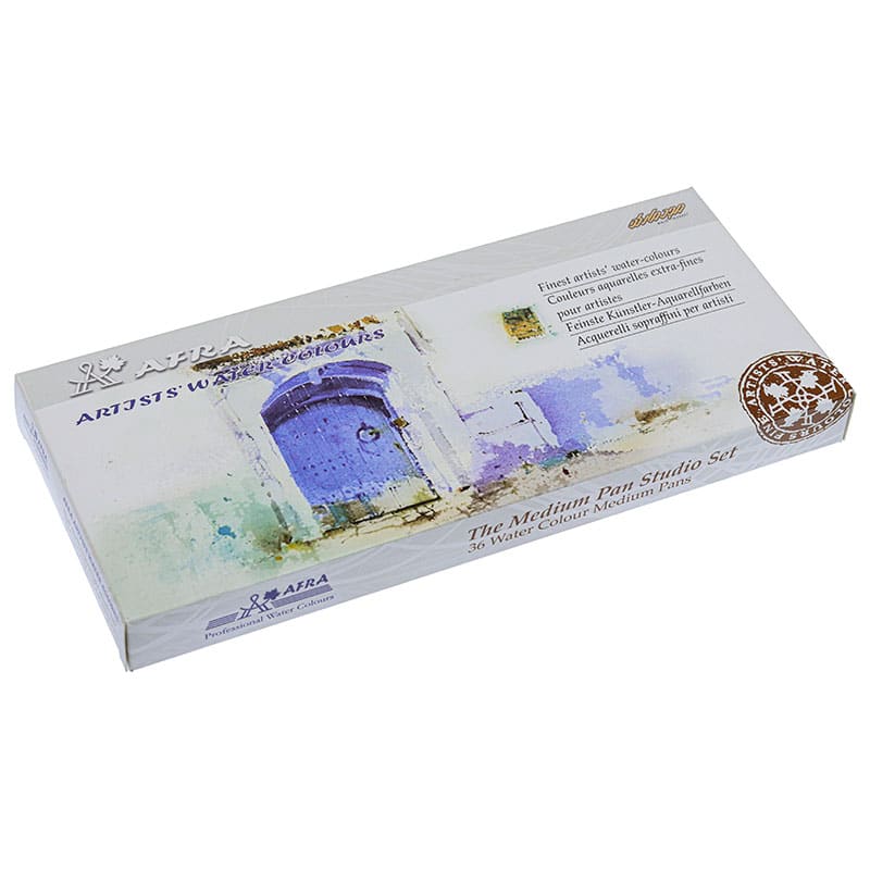 آبرنگ 36 رنگ افرا