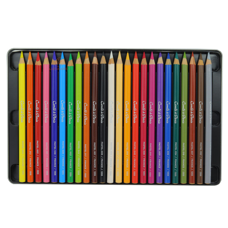 مداد پاستل 24 رنگ کنته پاریس (4)
