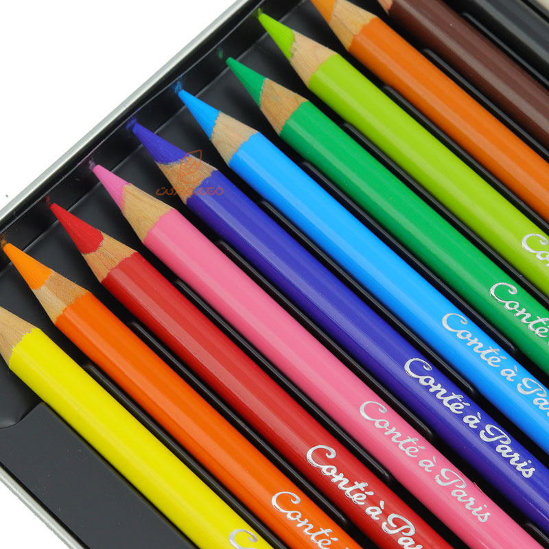 مداد پاستل 24 رنگ کنته پاریس (5)
