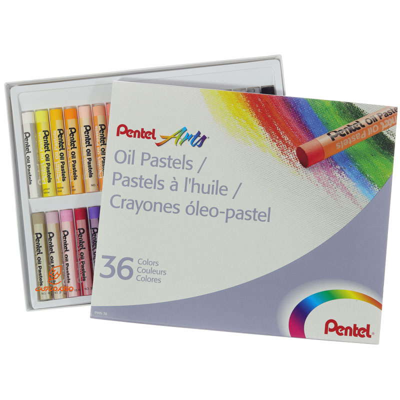 پاستل روغنی 36 رنگ پنتل