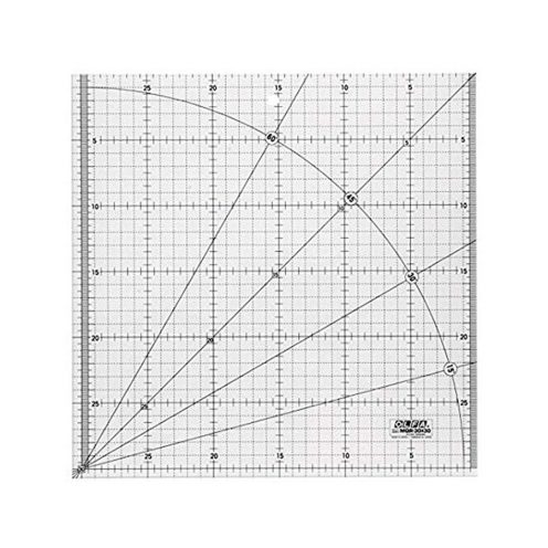 خط کش صفحه برش MQR-30*30 اولفا (OLFA)