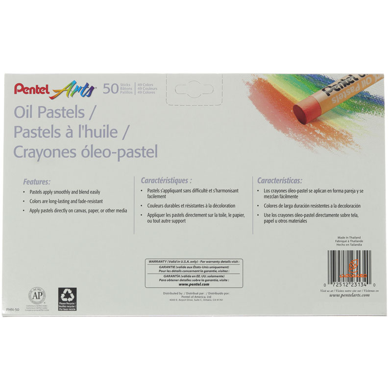 پاستل روغنی 50 رنگ پنتل (3)