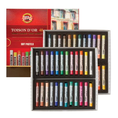 گچ پاستل 48 رنگ کوه نور