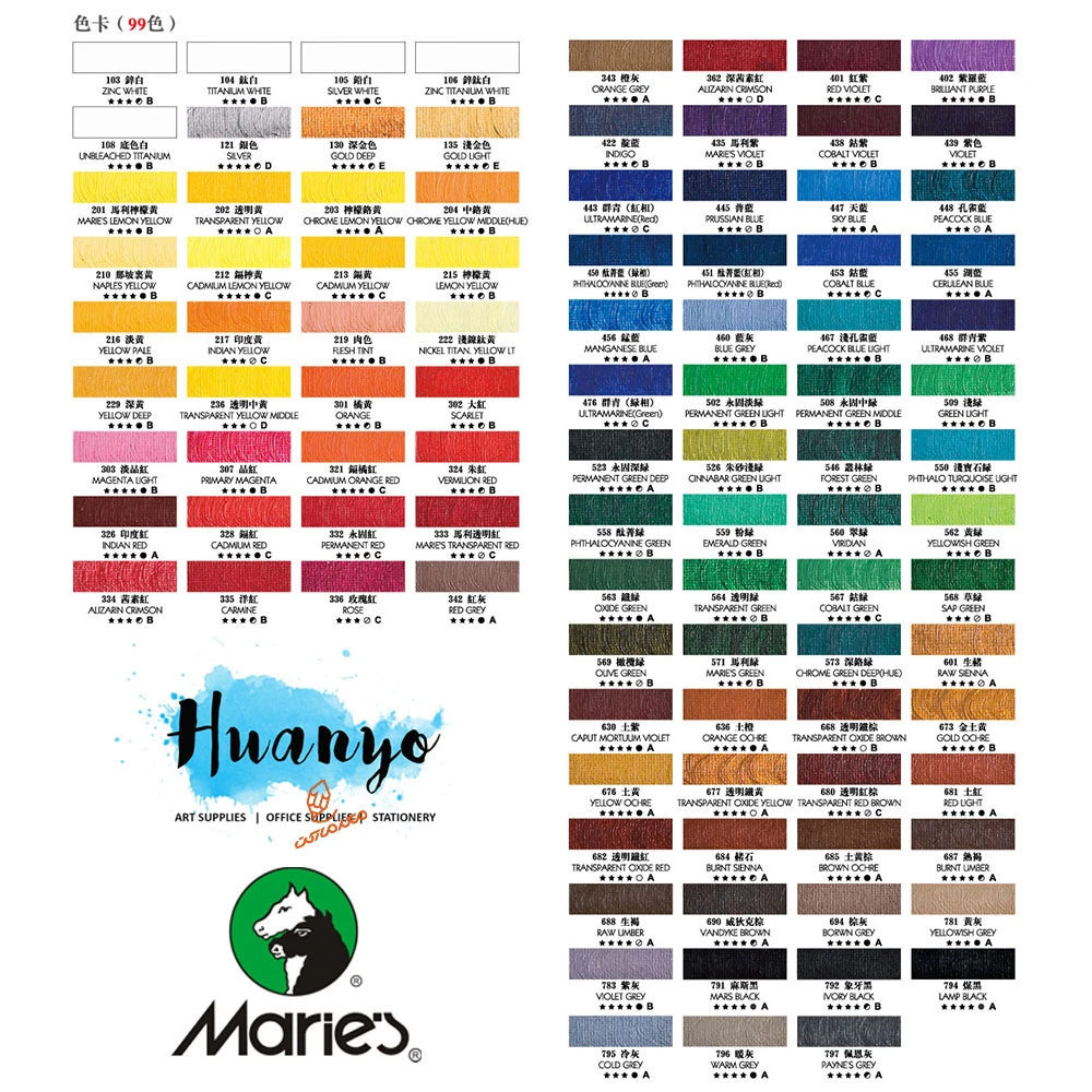 رنگ روغن ماریس تک رنگ 60 میل مستر (MARIES) (6)