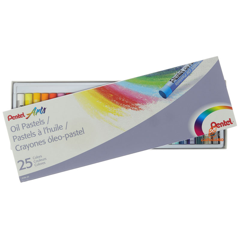 پاستل روغنی 25 رنگ پنتل