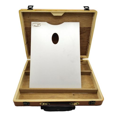 جعبه رنگ 1 طبقه چوبی به همراه پالت