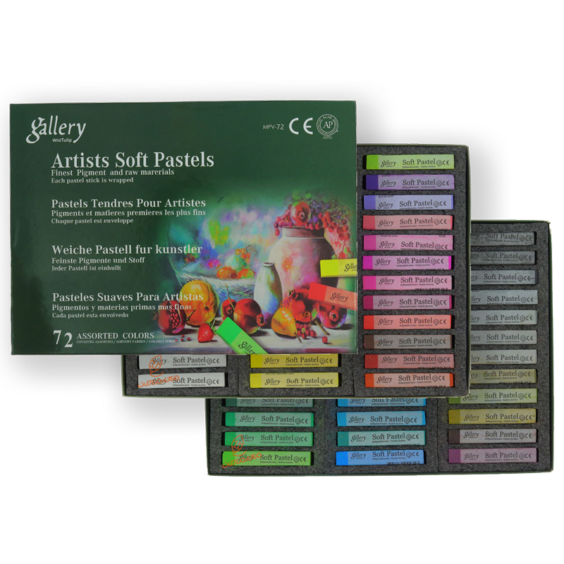 گچ پاستل 72 رنگ WildTulip گالری