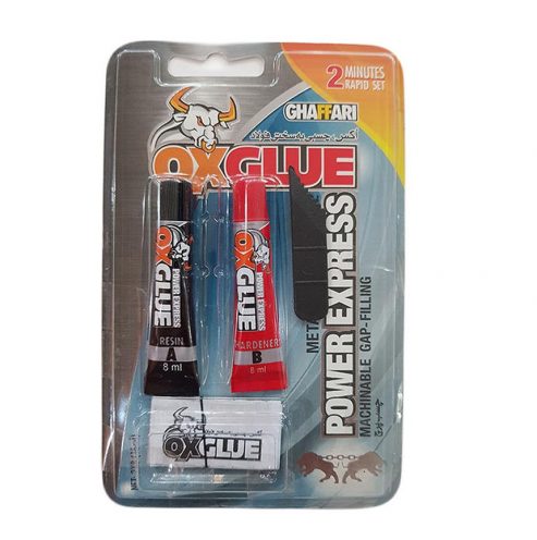 چسب دو قلو oxglue غفاری
