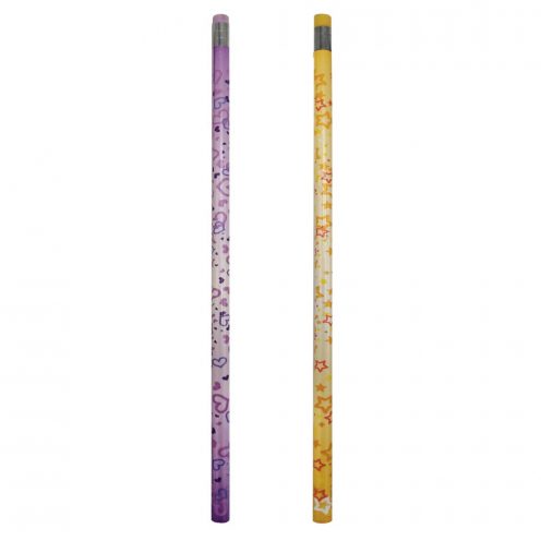 مداد مشکی مدل قلب و ستاره کمل